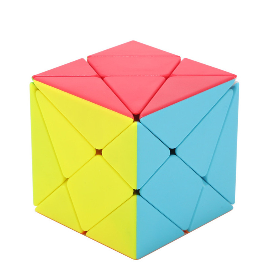 [JudyCube] Qiyi Axis Cube Magic Speed Cube Профессиональные игрушки без наклеек QIYI Axis 3x3 Cubo Magico Puzzle