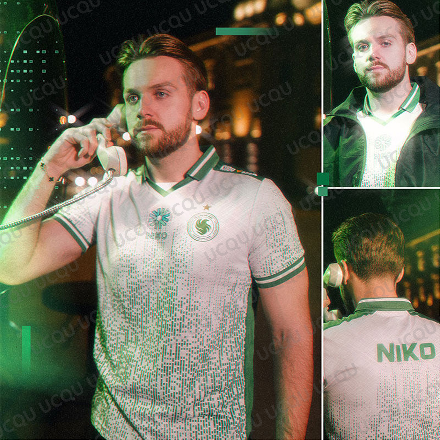 Nowa Koszulka Esportowa Team Falcons NiKo 2026 CS2 Pro Gaming Shirt Counter Strike Odzież dla Fanów Dorosłych i Dzieci