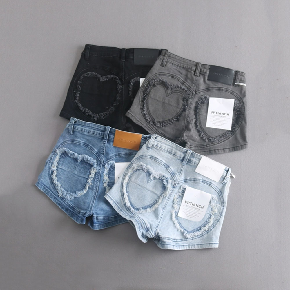 Spodenki jeansowe w stylu Vintage damskie letnie 2024 nowe obcisłe seksowne obcisłe gorąca dziewczyna dżinsy krótkie spodnie damskie szorty Mujer