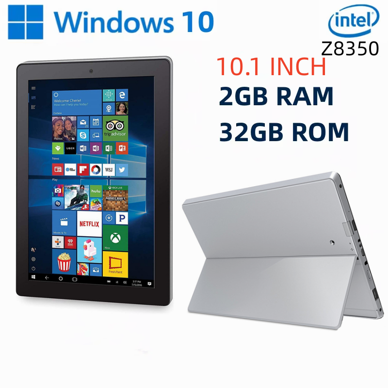 10,1 Zoll Windows 10 Tablet PC 2 GB RAM 32 GB ROM 32 Bit Z8350 Quad Core Dual Kamera WIFI HDMI 1200 x 800 Pixel FHD Display 6000 mAh