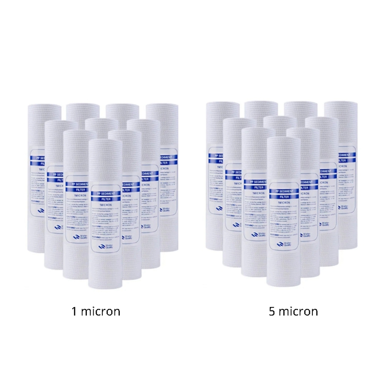 10 PCS Universal Water Filter PP Cotton Filter Cartridge Sediment Water Filters Polypropylene Material