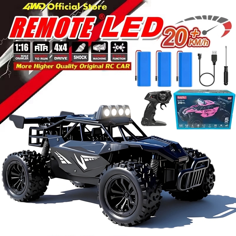 1:16 RC coche coches de Control remoto 2WD Radio Buggy camión deriva carreras escalada todoterreno vehículo al aire libre juguete para niños