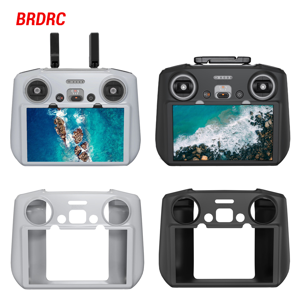 Силиконовый чехол BRDRC для дрона DJI NEO 2/Mini 5 Pro/Air 3S, защитный чехол для пульта дистанционного управления, аксессуар для защиты от царапин