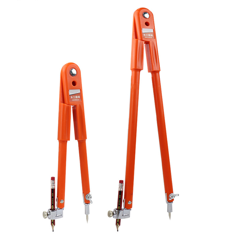 เหล็กสูงสุด 45/75 ซม.เส้นผ่านศูนย์กลาง Carpenter Precision Scribe วงกลมดินสอวาดเข็มทิศปรับเครื่องหมาย Scribing ไม้เครื่องมือ