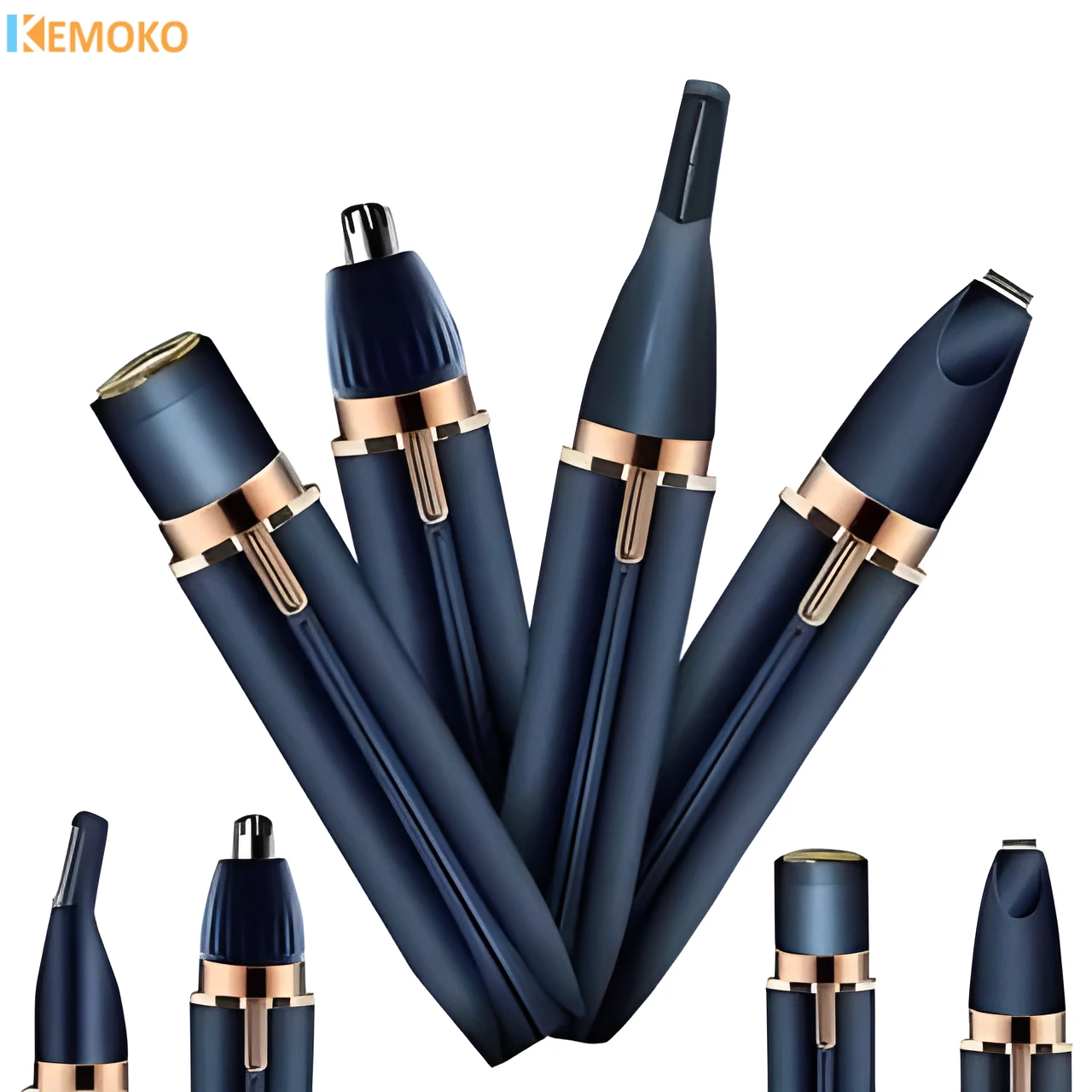 Maquinilla de afeitar eléctrica 4 en 1 para mujer, afeitadora de cuerpo completo, depiladora Facial, afeitadora, recortadora de cejas, nariz, línea de Bikini, utensilio de depilación eléctrico