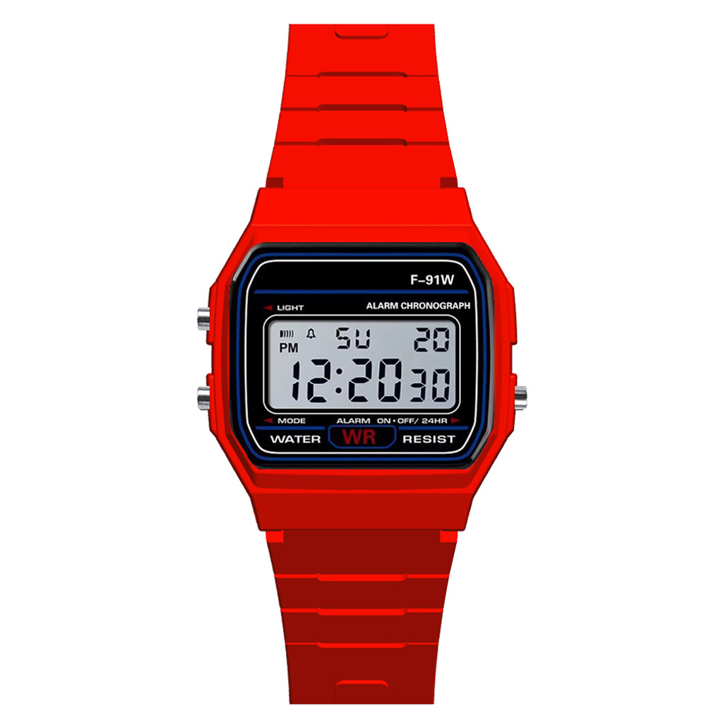 Relógio de luxo para homem e mulher relógio de pulso digital cronômetro luminoso com data semana original à prova dwaterproof água presentes para o amor