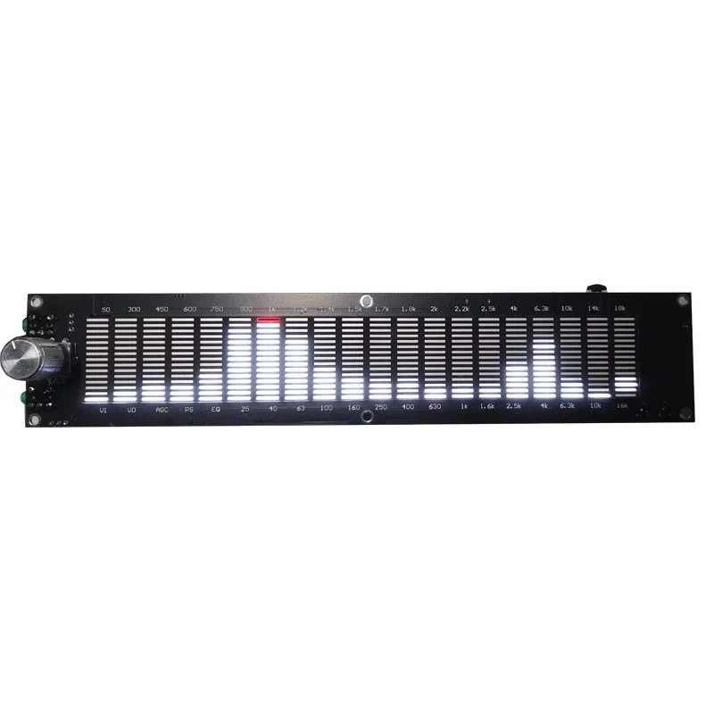 ECUALIZADOR DSP multimodo EQ, luz de ambiente para coche, pastilla de voz, instrumento VU, luz de nivel de espectro de música
