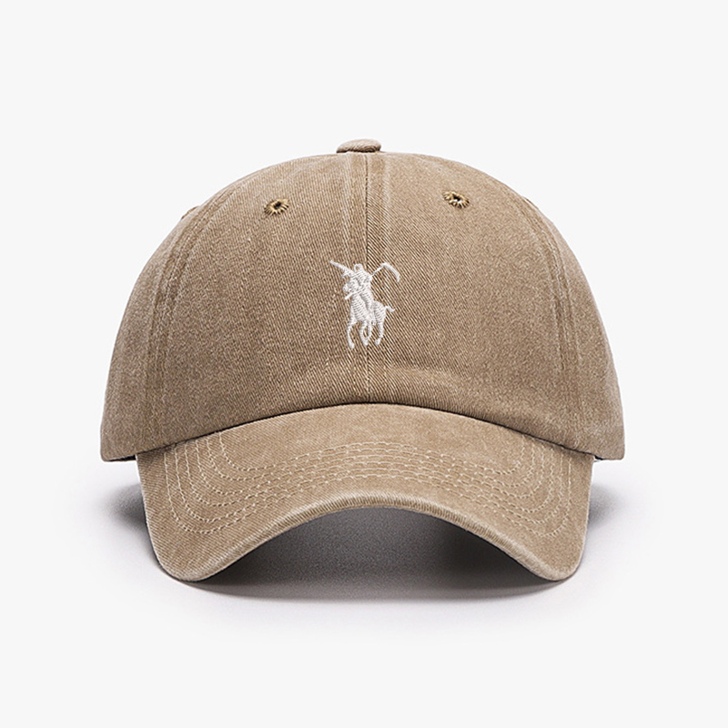 Bonés de Beisebol Masculinos e Femininos de Algodão Macio Lavado Ajustáveis com Proteção Solar Estilo Dad Cap para Meninos e Meninas com Design Bordado Ceifador Japonês