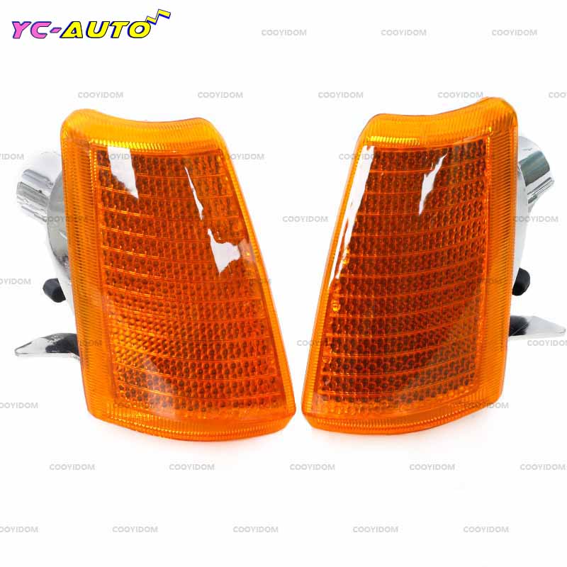 Indicatore di direzione Luce d'angolo laterale anteriore per auto Indicatore d'angolo Luce di posizione laterale Lampade di parcheggio per Peugeot 205 1983-1994 630330