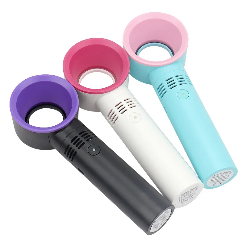 USB ชาร์จขนตาเครื่องเป่าพืชขนตาปลอม bladeless พัดลมไฟฟ้าเชื้อเพลิงสภาพอากาศเครื่องออร์แกนเครื่องมือแต่งหน้าความงาม