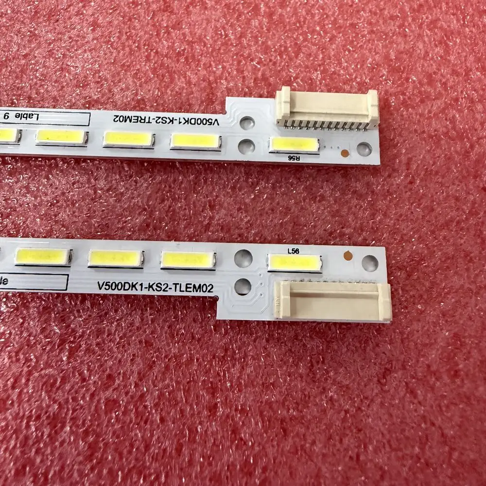 LED strip(2)For 50UF8300 Panasonic TX-50CX700E TX-50CX680E TX-50CX700B V500DK1-KS2-TREM02 TLEM02 V500DK1-KS5 M0009F1N31A57MA