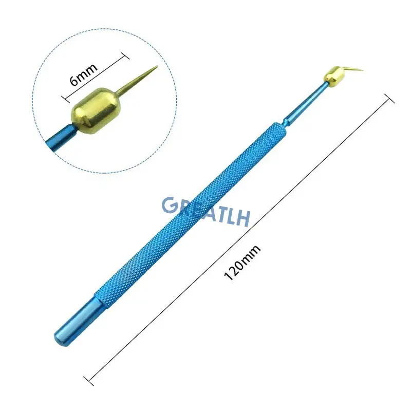 Dispositivo de cautería hemostático de aleación de titanio, instrumentos oftálmicos veterinarios de acero inoxidable