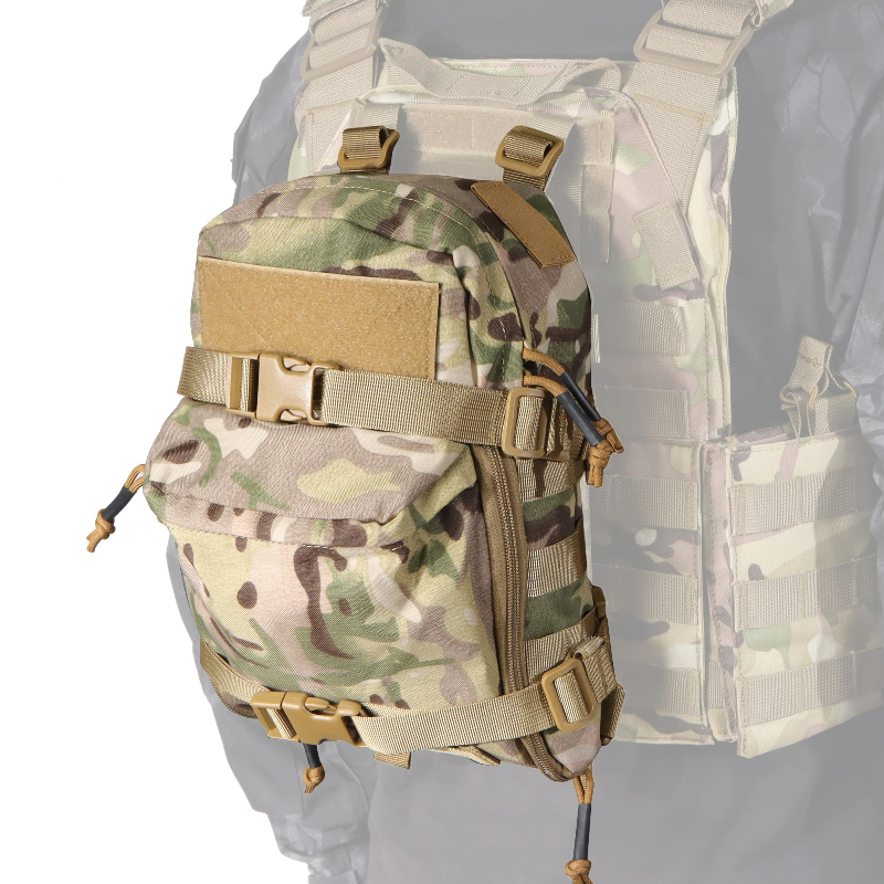 Saco de hidratação tático molle pacote de suporte de bexiga de água para colete tático mochila placa transportadora