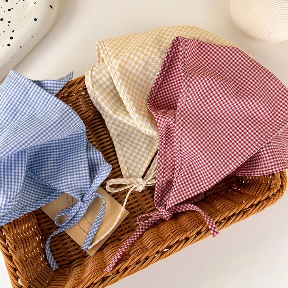 Bandana de estilo Pastoral para mujer, pañuelo triangular para la cabeza, bandas para el pelo, decoración de moda para niña, lazos para el cabello, novedad