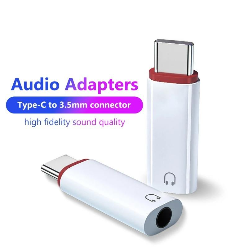 Adattatore da 3,5 mm femmina a tipo C maschio per Samsung per Xiaomi Redmi Huawei Convertitore per cuffie cablate Adattatore audio AUX per auricolari OTG