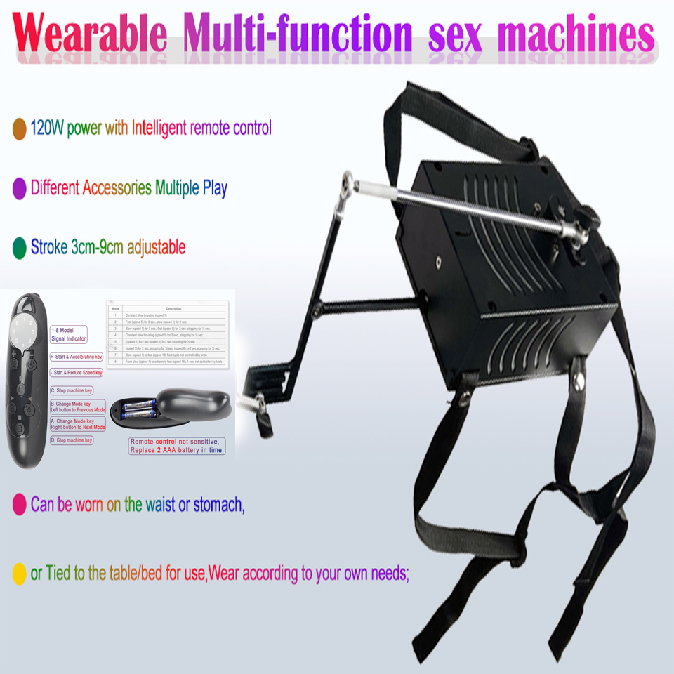 FREDORCH 120W telecomando senza fili Indossabile macchina del sesso muto per le donne masturbarsi vibrazione giocattoli del sesso macchina del sesso GIOCATTOLI SEXI PER DONNE