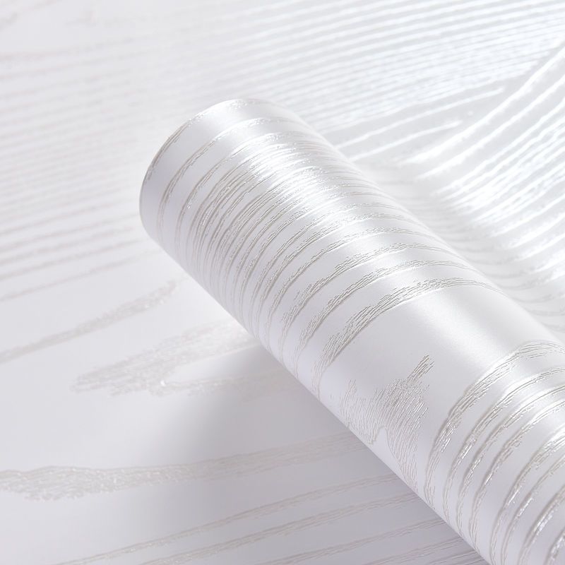 Branco original grão de madeira móveis pvc auto adesivo à prova dwaterproof água decoração remodelado adesivos papel de parede, armários de guarda-roupa