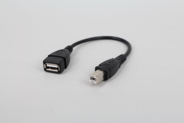 ใหม่ USB 2.0ประเภท A หญิงไปยัง USB B ชายเครื่องพิมพ์สแกนเนอร์สายเคเบิลเครื่องพิมพ์ USB Extension อะแดปเตอร์สายเคเบิล50ซม.