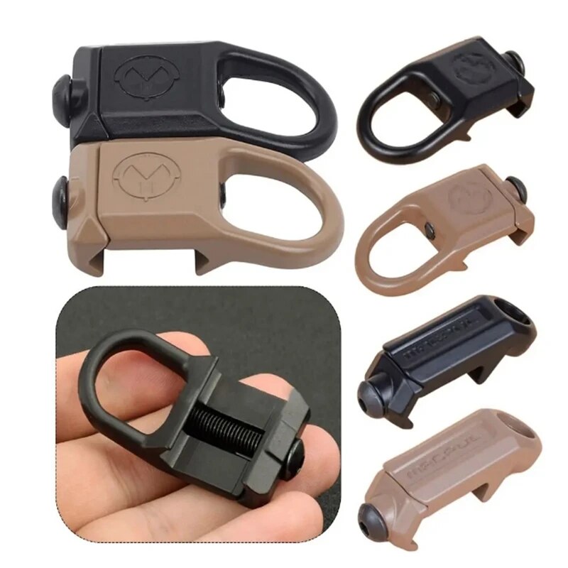 Tactical GBB Quick Detach Release QD Sling Swivel Scope Mount Ring .223 AR15 Hunting Accessories Fit 20mm Rail QD Adapter