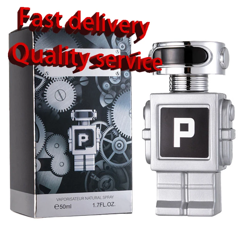 50 ml/100 ml Original Hombre haute qualité arabe Cologne Robot hommes parfum cadeau de noël cheveux corps Spray ensemble femme parfums