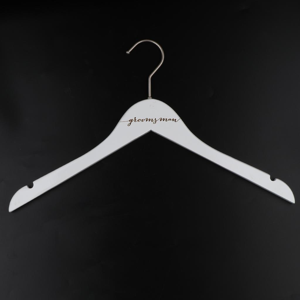 Percha para vestido de novia, regalo de fiesta con seis nombres