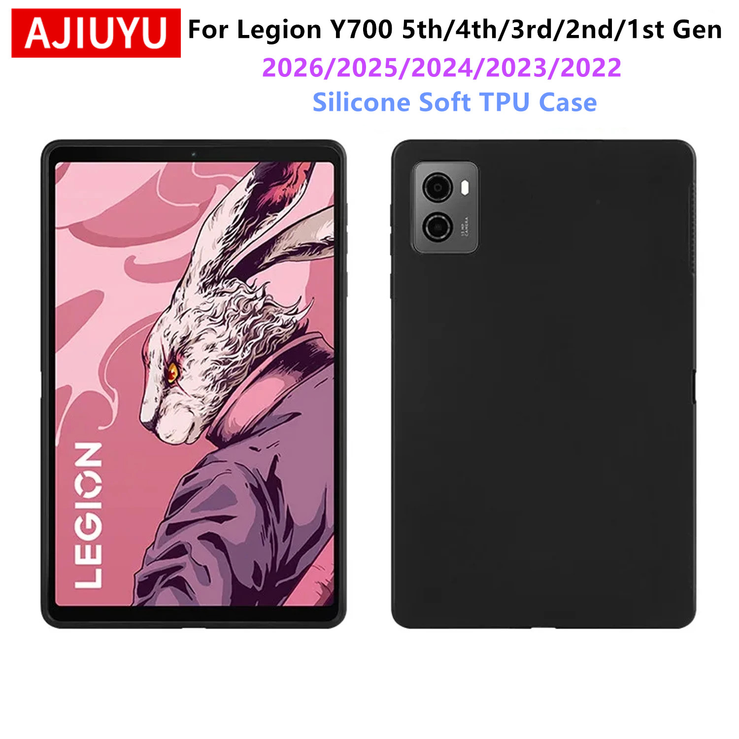 เคสสำหรับ Lenovo LEGION Y700 รุ่นที่ 1 2 3 4 5 ขนาด 8.8 นิ้ว เคสหลังสำหรับ Legion Y700 2026 2025 2024 2023 เคสนิ่ม TPU