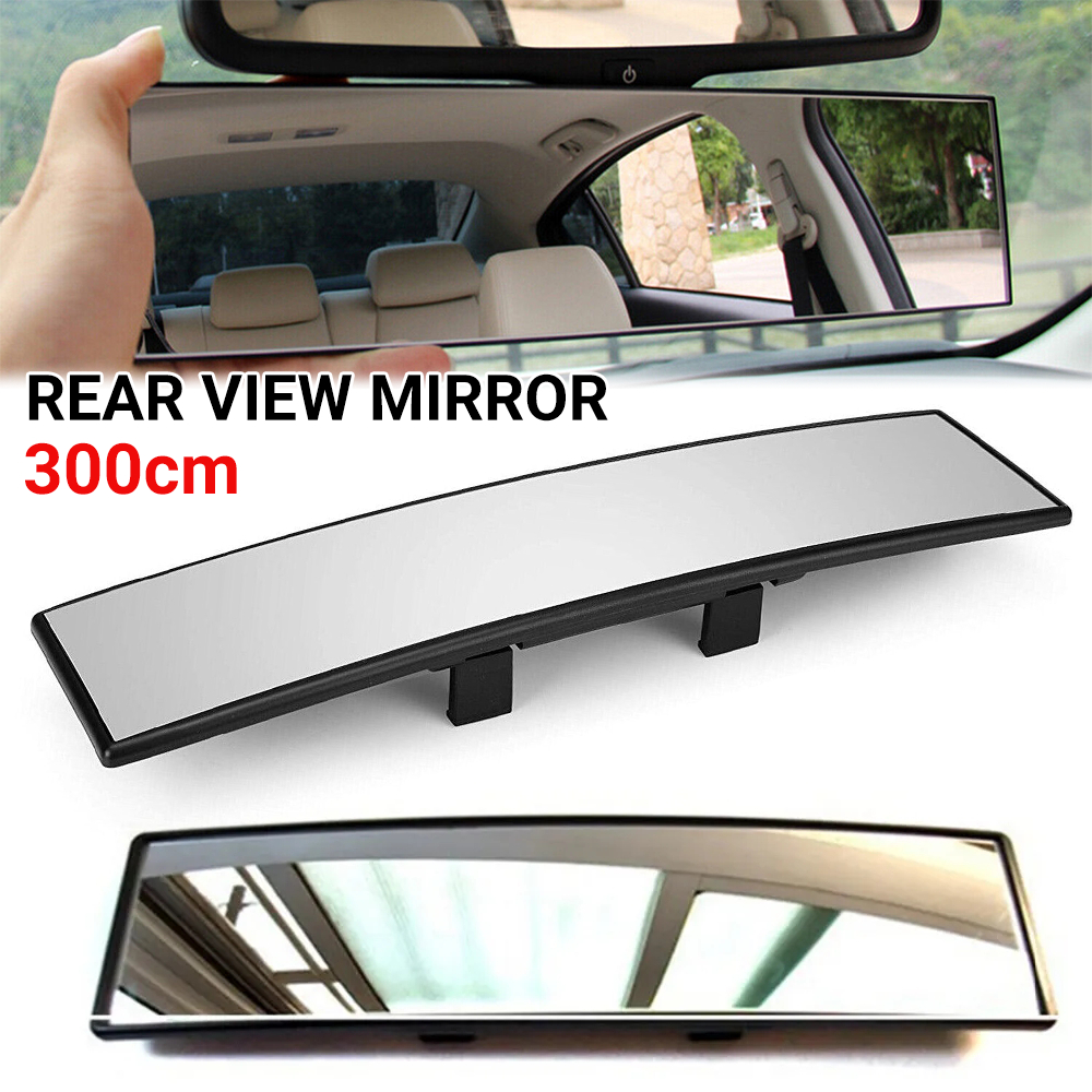 Clip interna SUV per auto di guida grandangolare su specchietto retrovisore panoramico 9.4 "x 2.6"