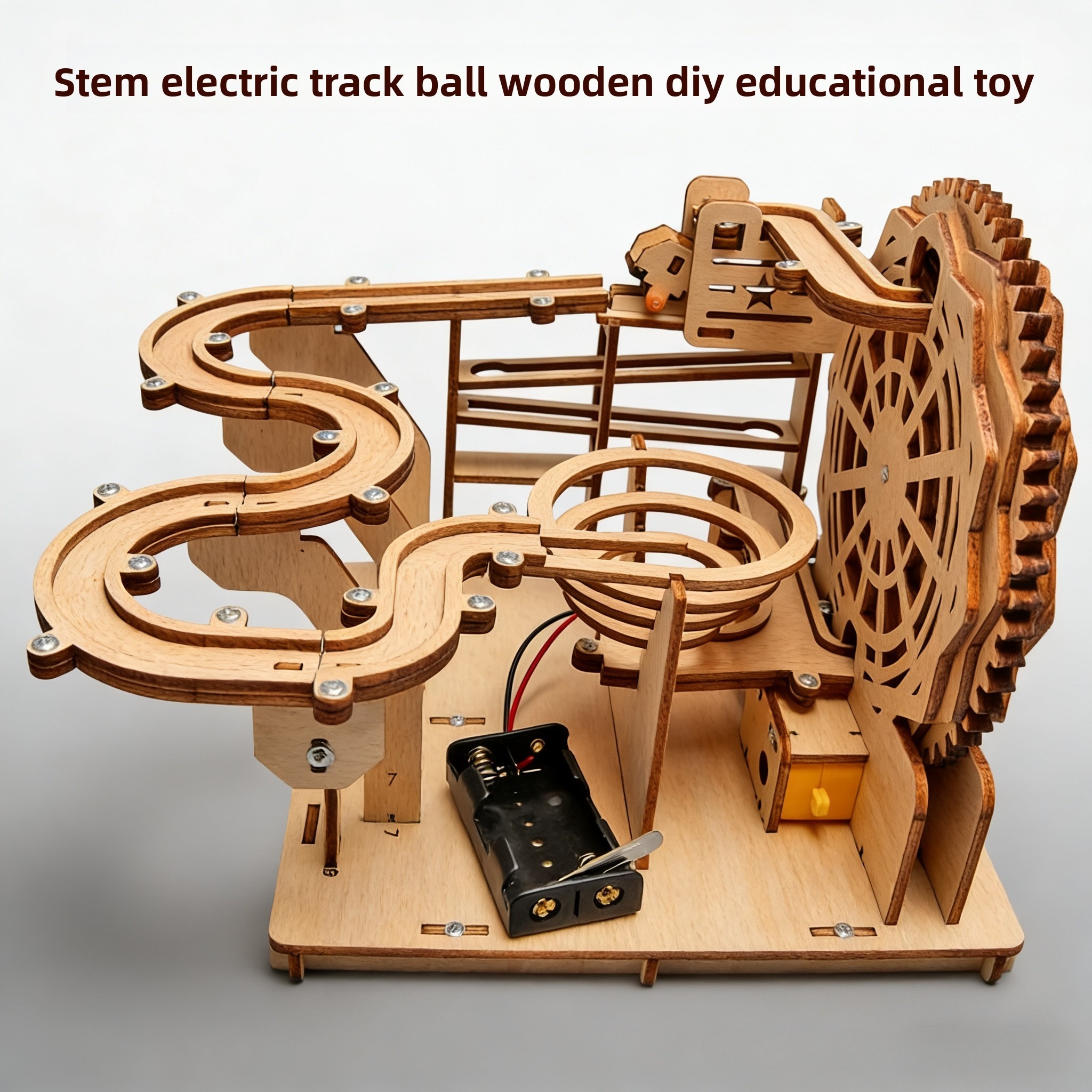 โมเดลการทดลองวิทยาศาสตร์และการศึกษาสำหรับเด็ก, ของเล่นประกอบลูกบอล DIY, ของขวัญเพื่อการศึกษา DIY สำหรับเด็ก