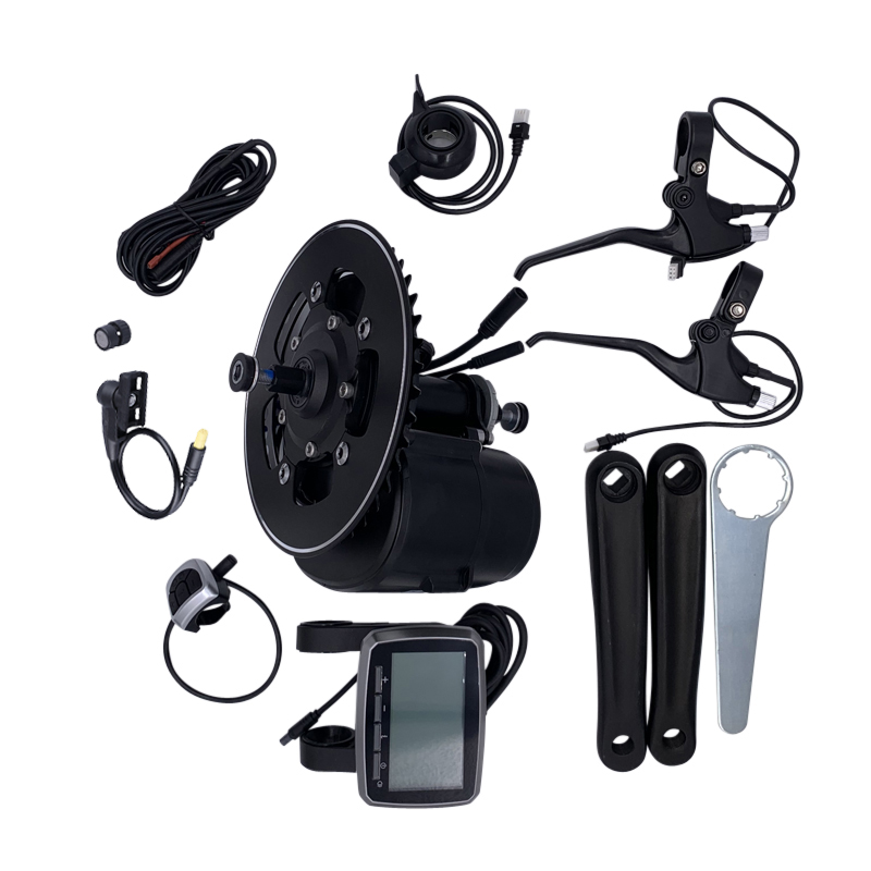 Tongsheng TSDZ2B TSDZ8 E-Bike Bürstenloser 48V 750Watt 500W Mittelmotor Elektrofahrrad Drehmomentsensor E-Bike DIY Umrüstkit