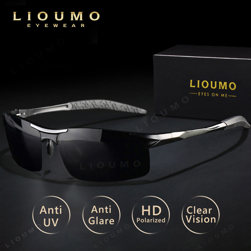 Lunettes de soleil polarisées de luxe en aluminium 2026 pour hommes et femmes, anti-éblouissement, pour la conduite de jour comme de nuit, gafas de sol hombre