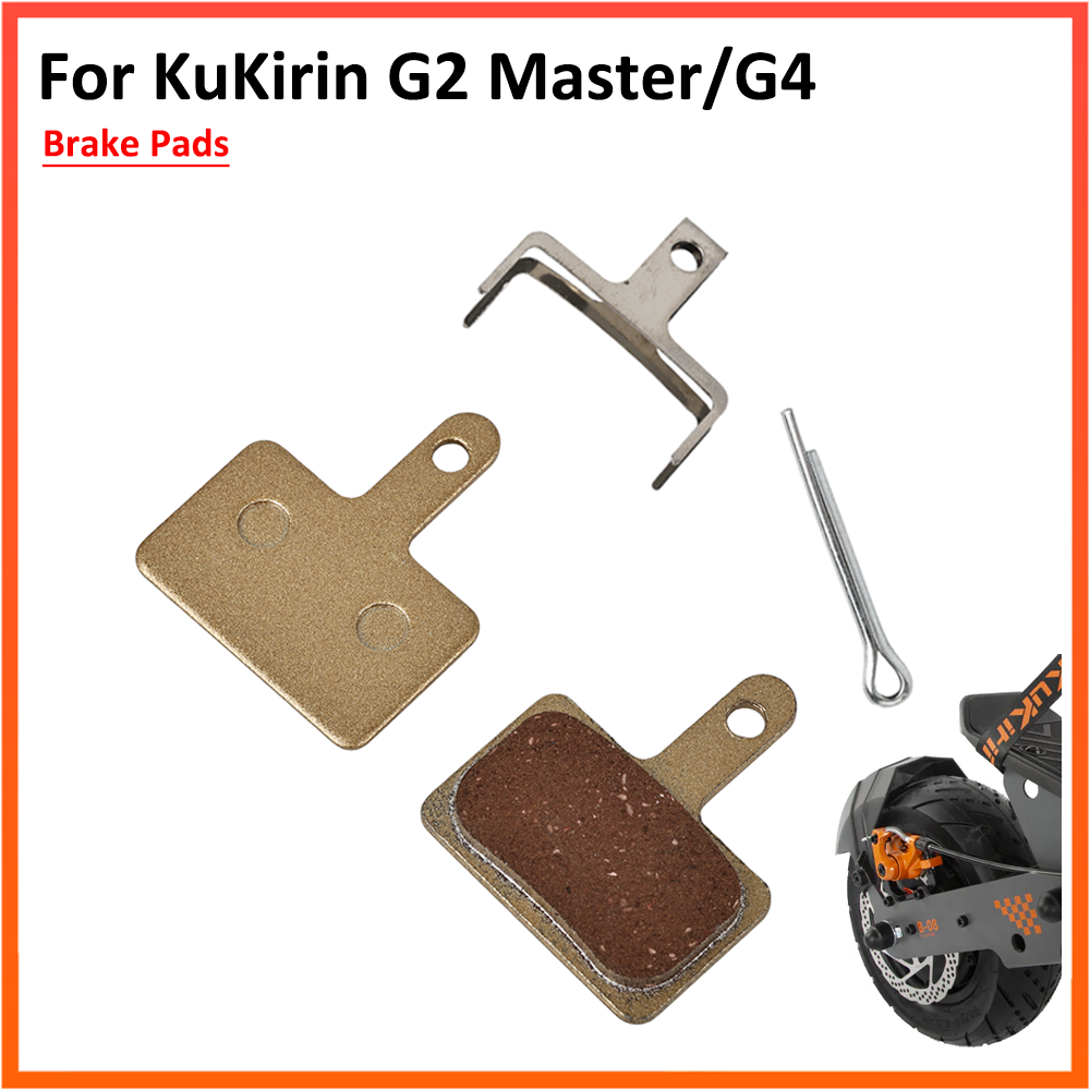 Brake Pads for KuKirin G4 Electric Scooter Kukirin G2 Master Metal Brake Disc Pad Replacement Parts