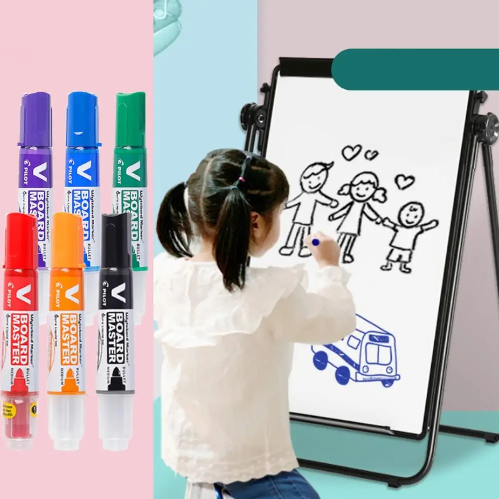 Pilot-Stylo marqueur effaçable pour tableau blanc, 1 pièce, encre liquide, pour tous les jours, pour enseignants, grande capacité, 1.7-12mm de largeur