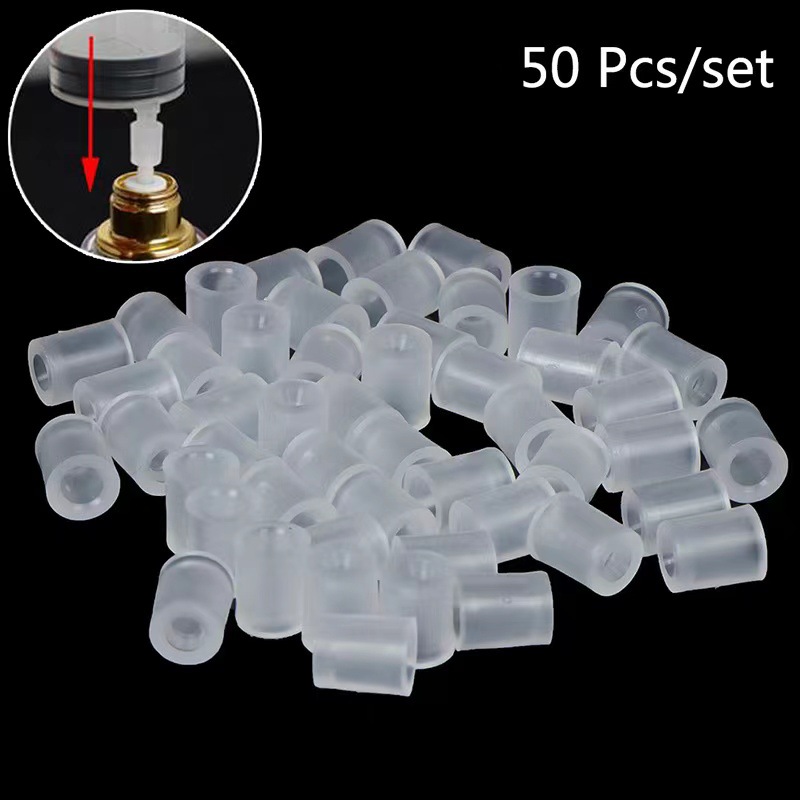 50 Uds herramientas dispensadoras de Perfume jeringa aguja especial convertidor de Perfume adaptador dispensador Mini herramienta dispensadora portátil