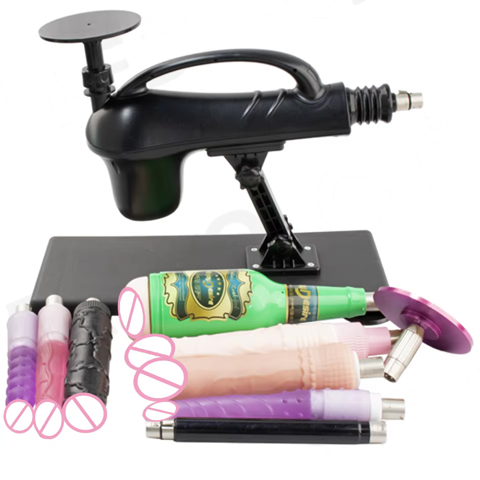 FREDORCH Sexmaschine für Frauen zum Masturbieren und Pumpen mit 3XLR-Zubehör, Sexpistole, Liebesmaschine für Männer, Spielzeug für Erwachsene, mehr Dildos