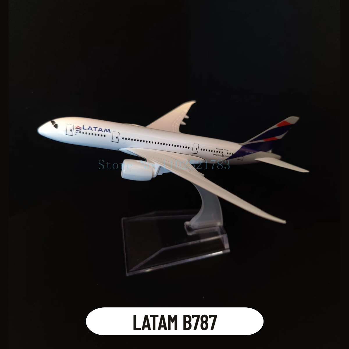 Металлическая копия 1:400 LATAM B787, масштаб 16 см, модель самолета Boeing AIrbus Airlines — потрясающая миниатюра для любителей авиации