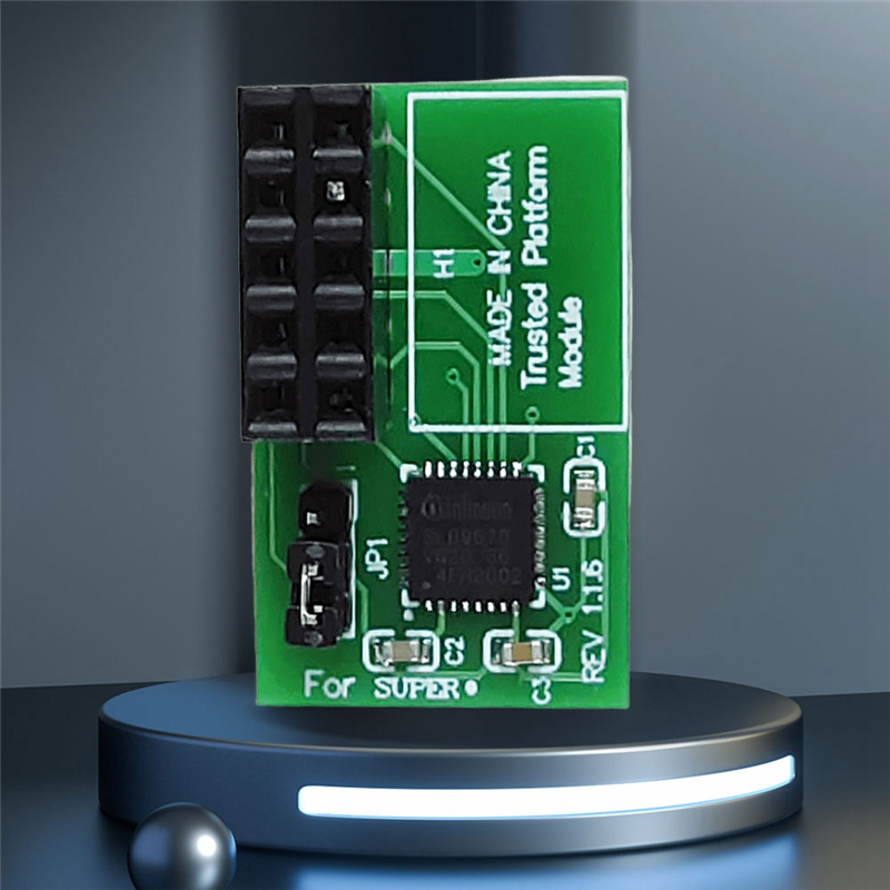 10-контактный модуль SPI TPM 2.0, надежная платформа TPM 2.0, горизонтальный надежный модуль платформы для Supermicro-AOM-TPM-новый