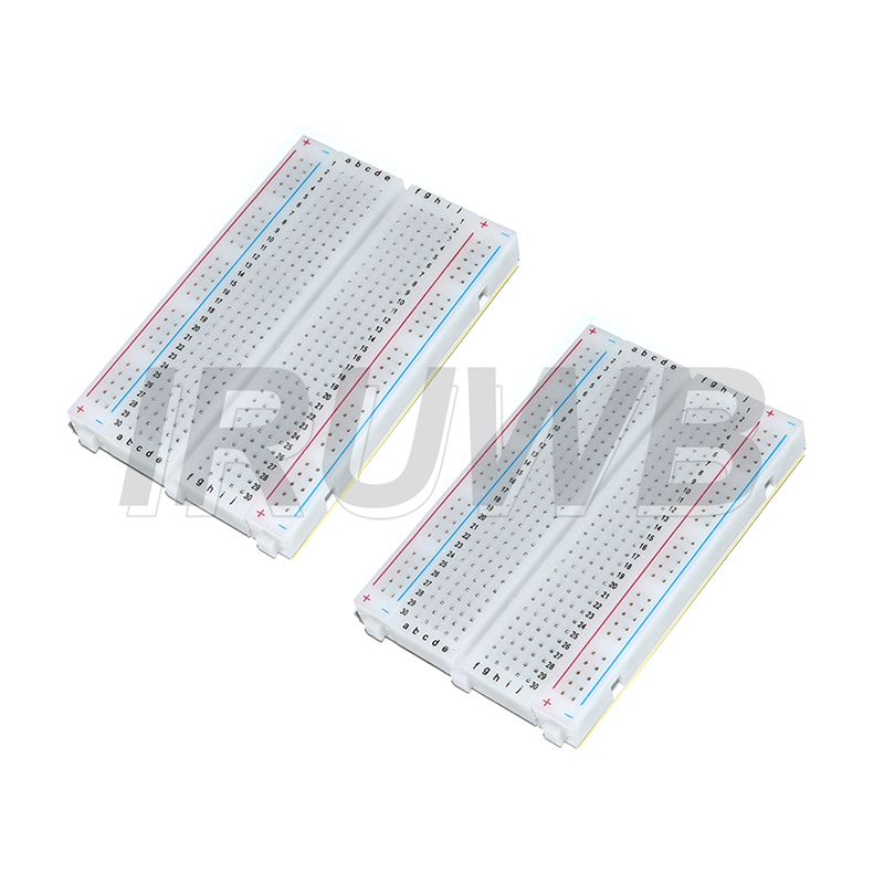 Placa de pruebas PCB sin soldadura, 400 puntos de amarre, Mini placa de pruebas Universal, placa de pan DIY para placa de circuito de prueba de autobús