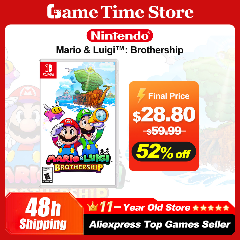 Mario luigi brothership для Nintendo Switch игры, 100% новые физические игровые карты, экшн-генератор для игровой консоли Nintendo Switch