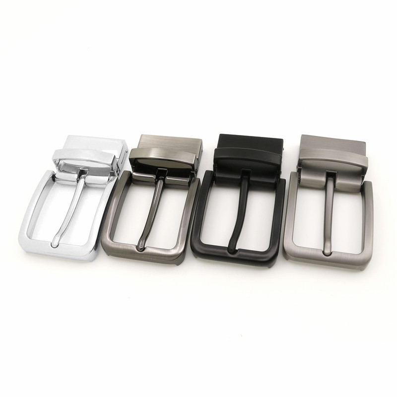 Áo Kim Loại Pin Lưng Đảo Chiều Kẹp Khóa Làm Đồ Da Thủ Công Quần Jean Phụ Kiện Cho 3.3-3.4Cm Dây