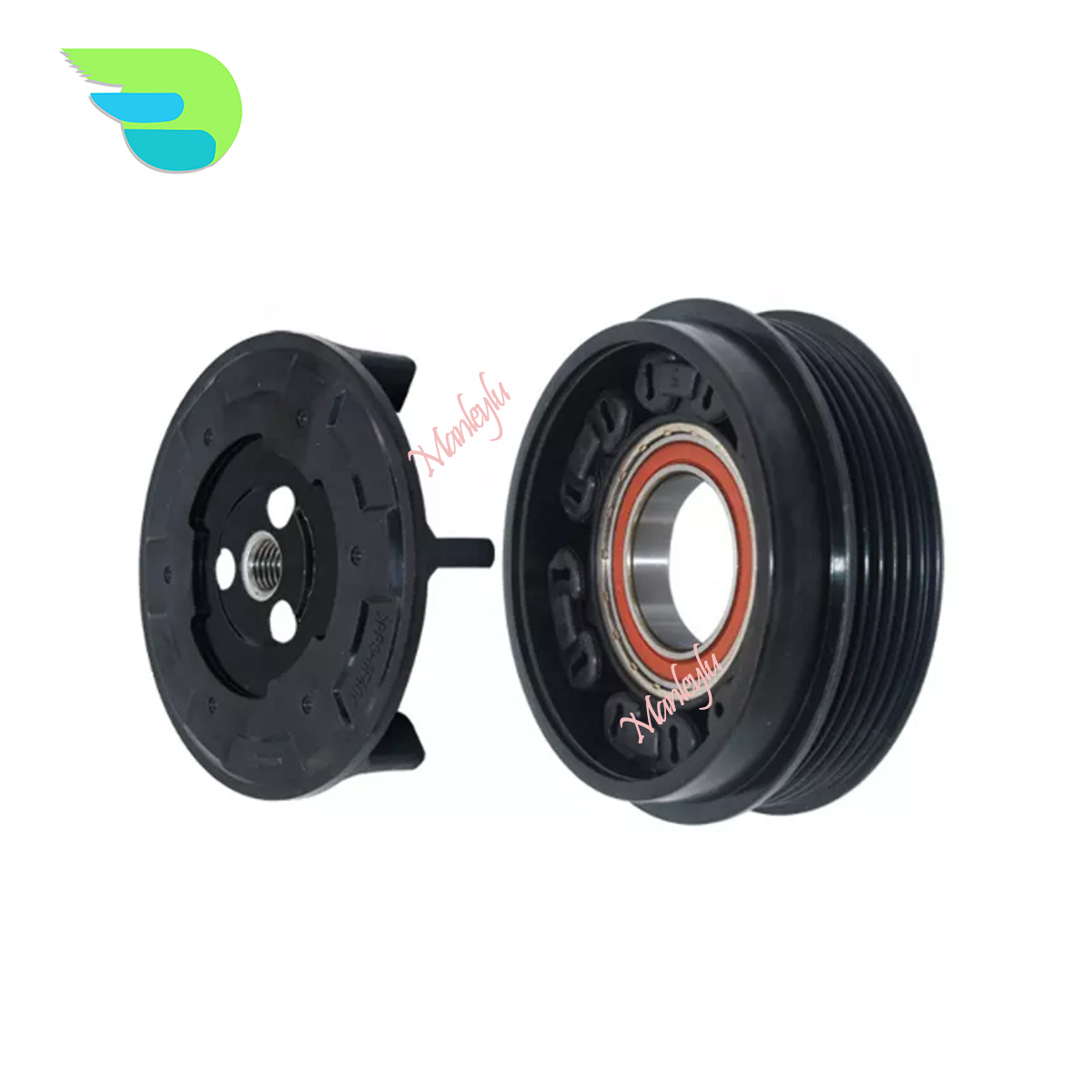 Koło pasowe sprzęgła sprężarki AC 6SEU16C do MERCEDES A W169 CDI B W245 A 0022301411   A 0022304811 0002342312 0012303611   A 0002342312