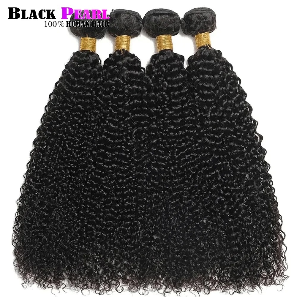 พม่า Curly Hair Bundles Afro Kinky Curly Human Hair Bundles Jerry Curly ดิบต่อผม Deep Water Wave 100% Human Hair