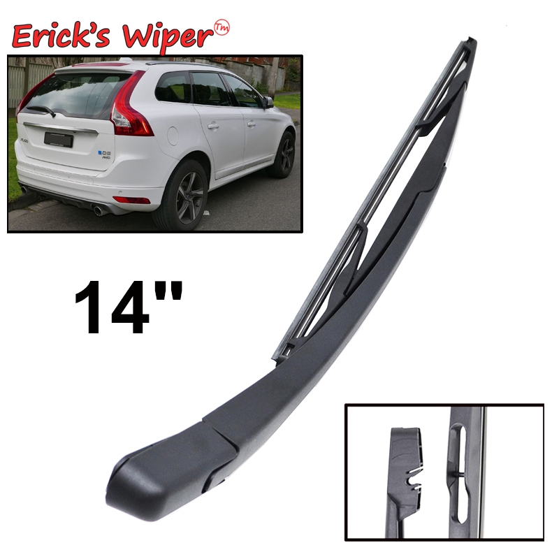 Erick 'S Wiper 14 "กระจกหลังใบปัดน้ำฝนชุดสำหรับ Volvo XC60 MK1 2008-2017กระจกกระจก Tailgate Window Rain แปรง