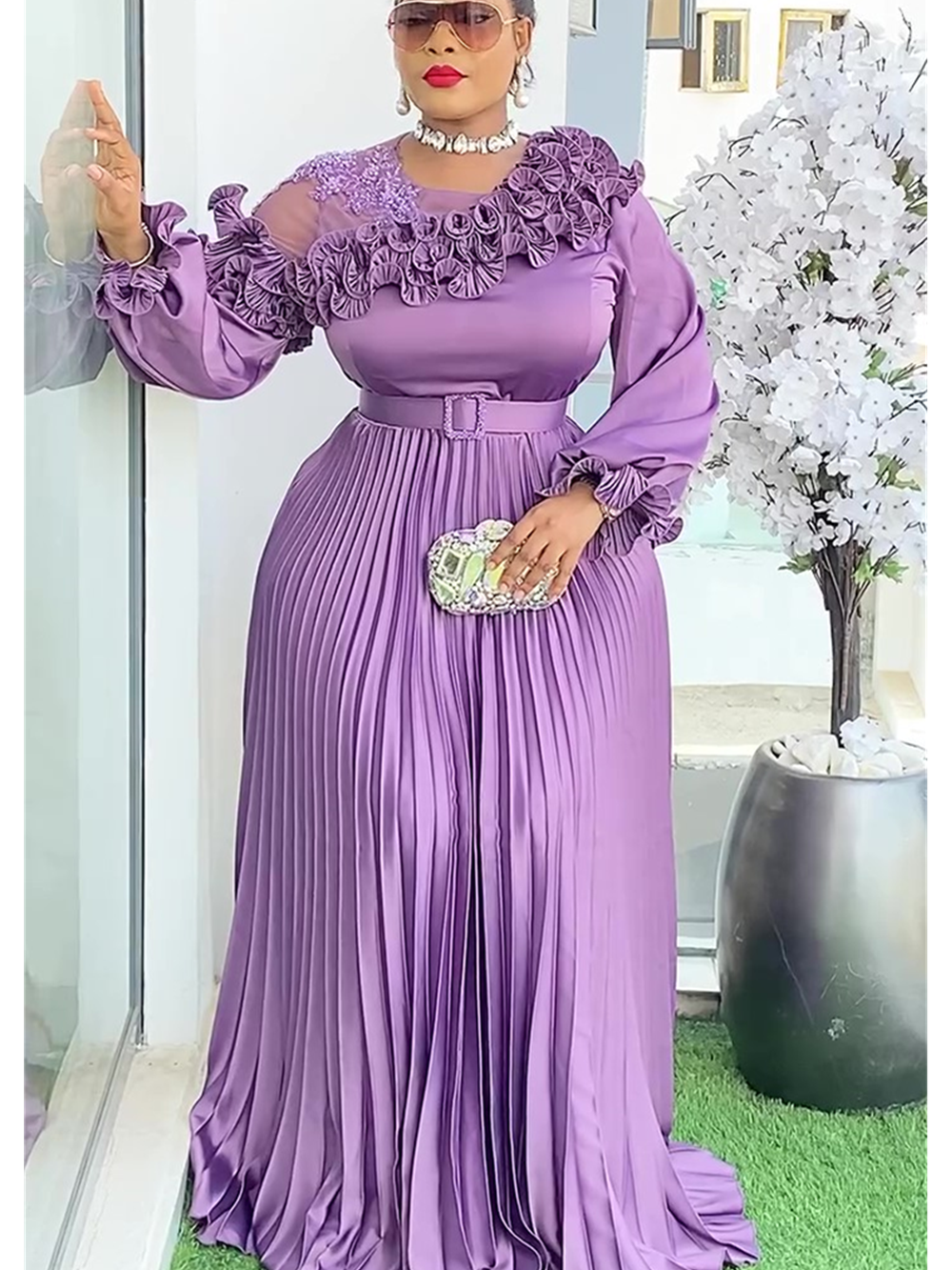Vestidos de Festa Africanos Plus Size para Mulheres 2026 Nova Moda Dashiki Ankara Vestido de Noite Elegante Turco Muçulmano Maxi