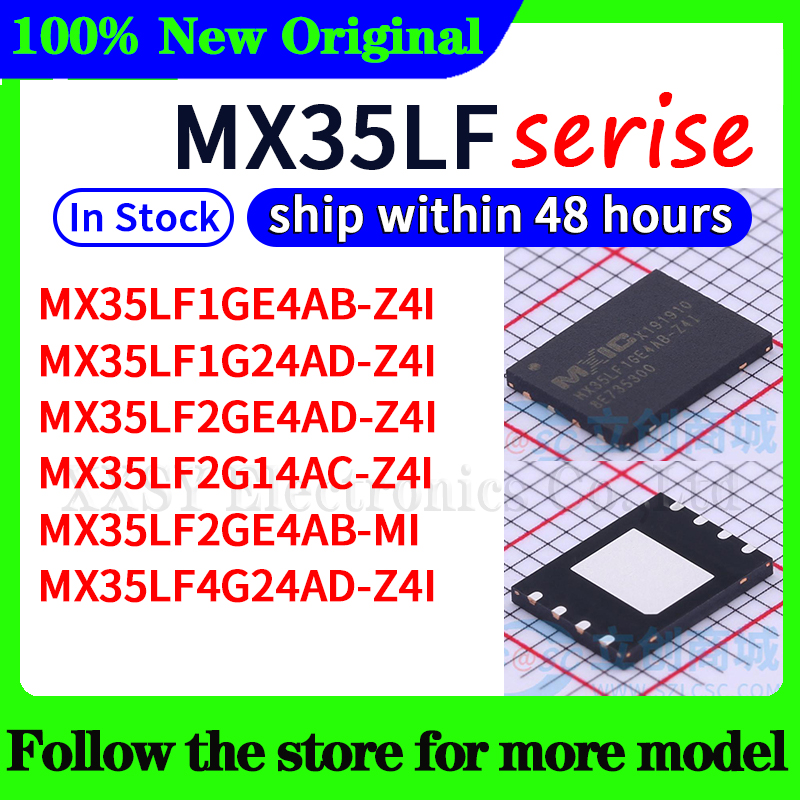 MX35LF1GE4AB-Z4I MX35LF1G24AD-Z4I MX35LF2GE4AD-Z4I MX35LF2G14AC-Z4I MX35LF2GE4AB-MI MX35LF4G24AD-Z4I В наличии