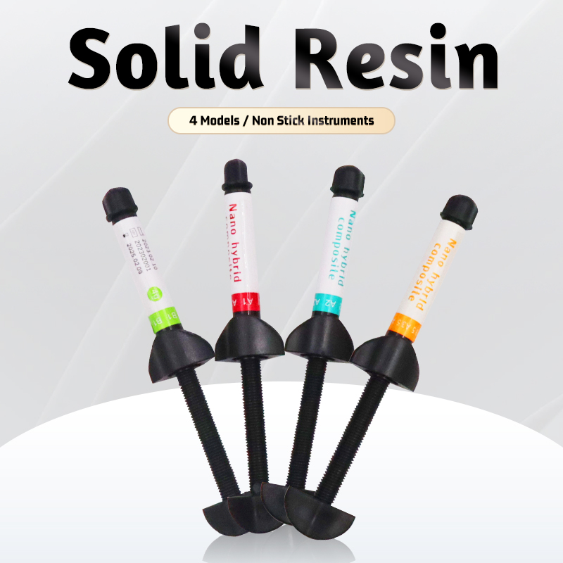 Dental Restaurierung Spritze Universal Farbe Schatten Zahnmedizin Emaille Material Ästhetik Verbund Harz Druckfestigkeit