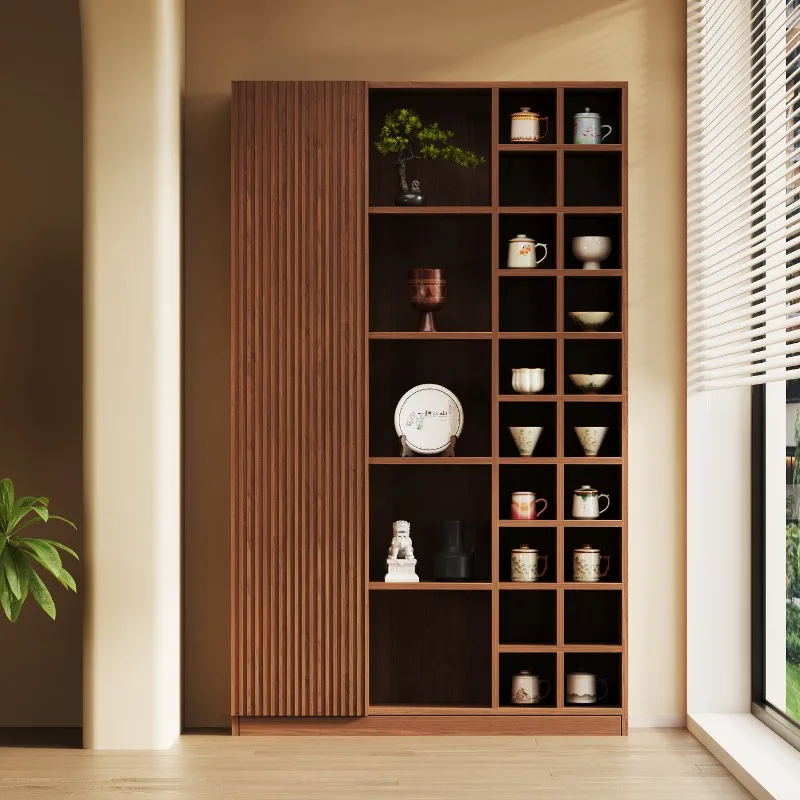 Display Storage Living Room Cabinets Wood Luxury Accent Craft Console Cabinets Bookshelf Organizer Gabinete Trendy Furniture