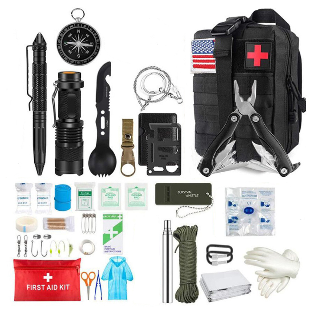 Kit de primeiros socorros de sobrevivência molle bolsa ao ar livre kits de emergência saco trauma para acampamento jacht rampa avonturen kit sobrevivência