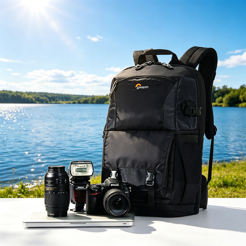 Bolsa para câmera Lowepro Fastpack BP 250 II AW SLR, mochila para câmera, bolsa para fotografia e computador