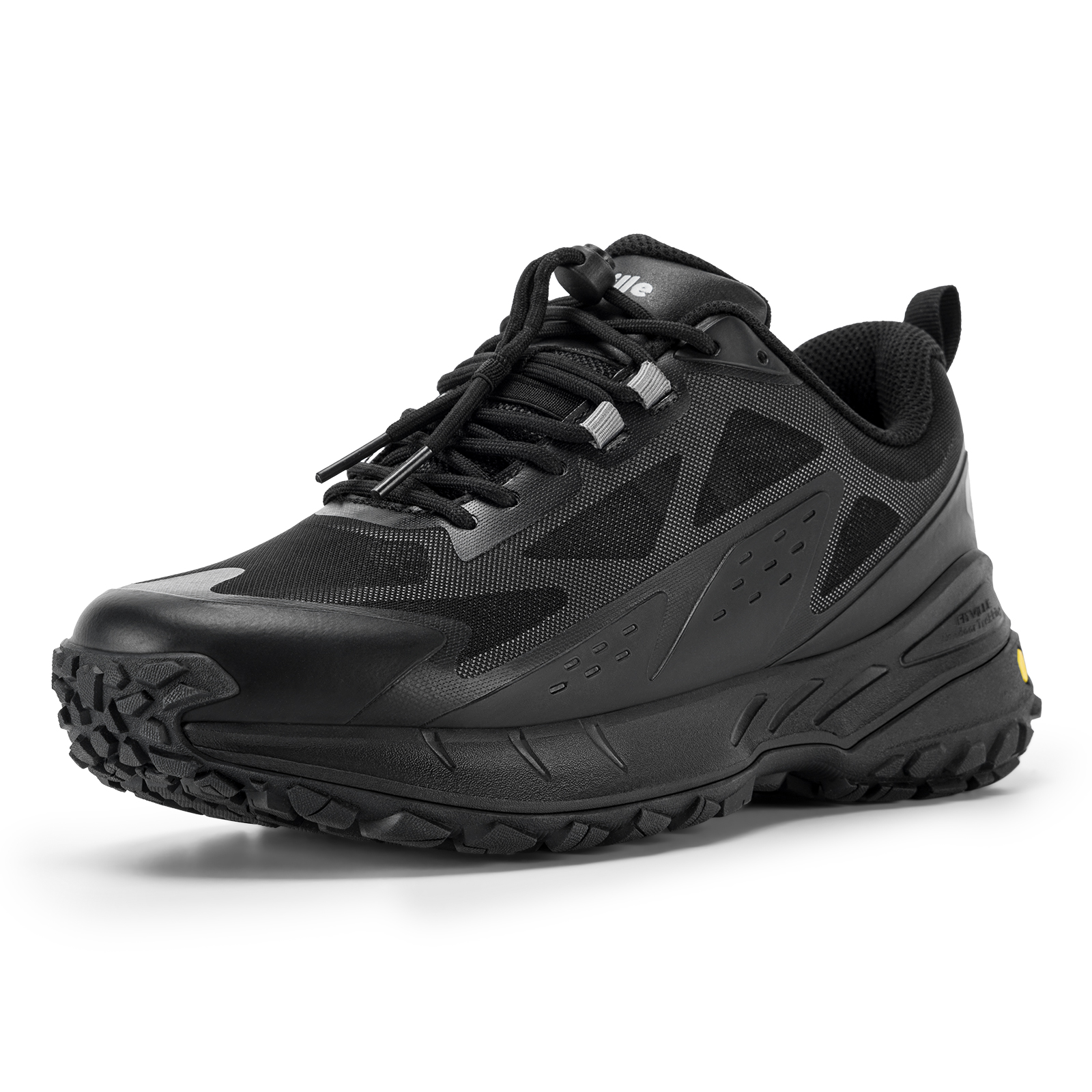 FitVille – baskets larges pour hommes, antidérapantes, pour trekking, randonnée, marche, confortables pour l'extérieur, avec soutien de la voûte plantaire