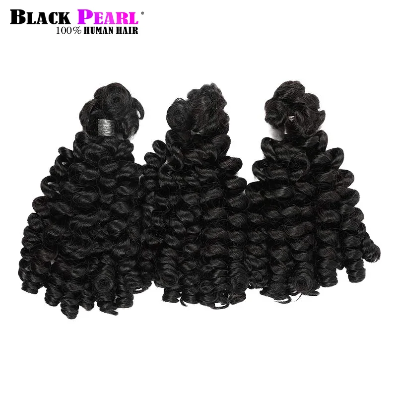 Extensões de cabelo birmanês para Boho Braid, Bouncy Curl, cabelo a granel, tranças de crochê, cabelo humano, sem trama, duplo desenhado